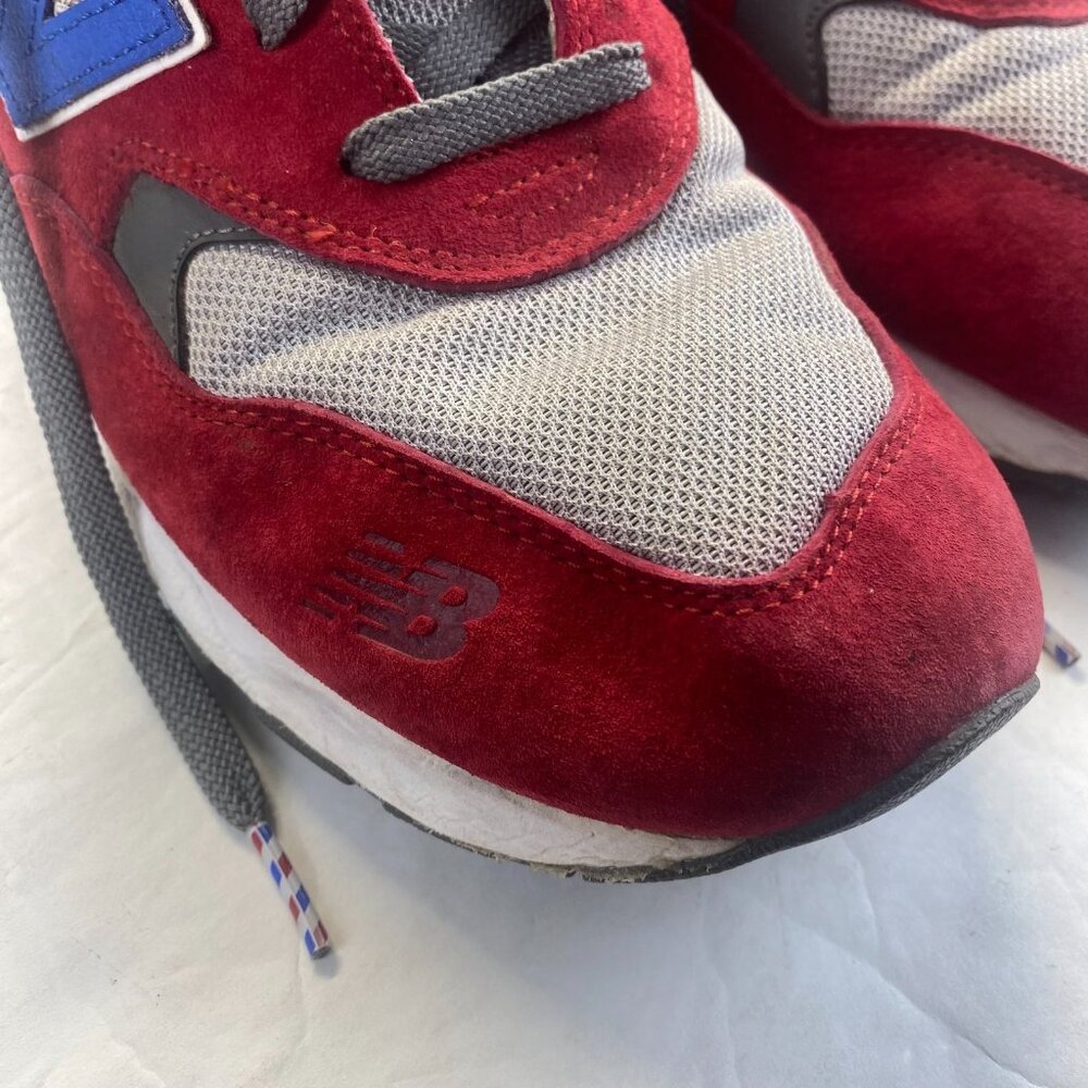 New Balance 580 Elite Edition Shoes Mens Size11.5 Red Gray Blue Rollbar MT580BSR - Picture 7 of 15